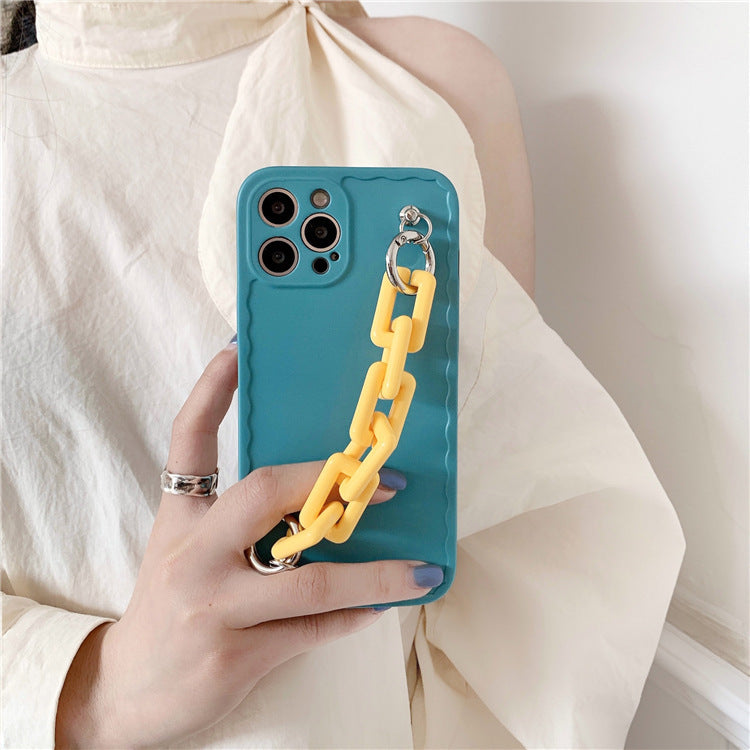 Compatible with Apple, IPhone 11 Pro Max Case, Candy Colors Chain Protector for iPhone 12 Pro Max XS Max X XR 8 7 Plus Compatible with Apple, IPhone 11 Pro Max Case, Candy Colors Chain Protector for iPhone 12 Pro Max XS Max X XR 8 7 Plus